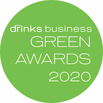 December 2020 Drinks Business Green Awards logo - Green Awards win for sustainable wine practices
