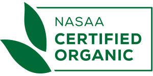 March 2022 NASAA logo - sustainable wine organic certification from NASAA