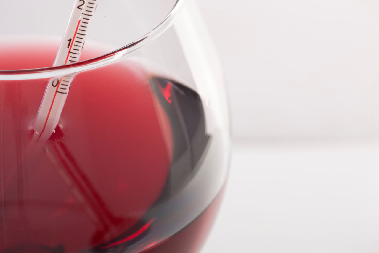 Red Wine Serving Temperature Featured Image